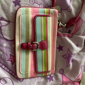 Coach wristlet .